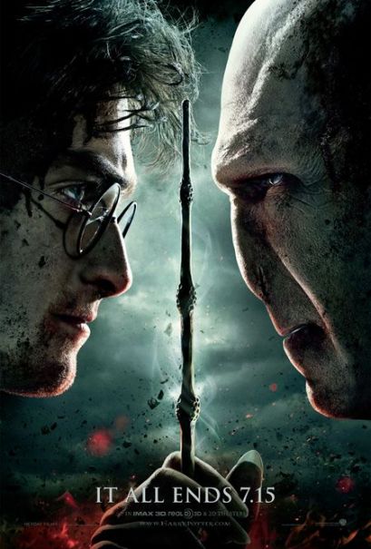 harry potter and the deathly hallows poster. the Harry Potter poster: